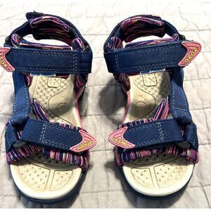 Geox Girls Everyday Sandals Beach Hiking Size US 10.5